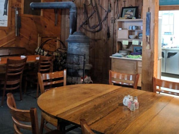 Rathbun's Maple Sugar House Dining Area