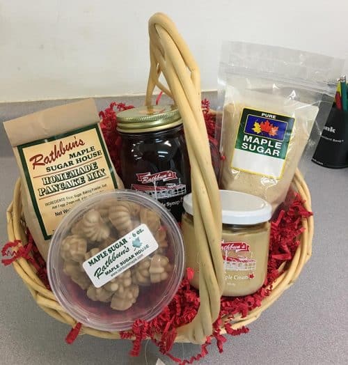 Rathbun's Maple Sugar House Gift Basket