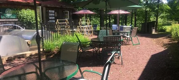 Rathbun's Maple Sugar House Restaurant Table