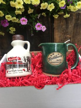 Rathbun's Maple Sugar House Syrup and Mug Box